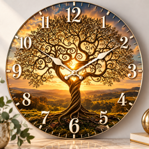 The Orelvara Eternal Tree Wall Clock